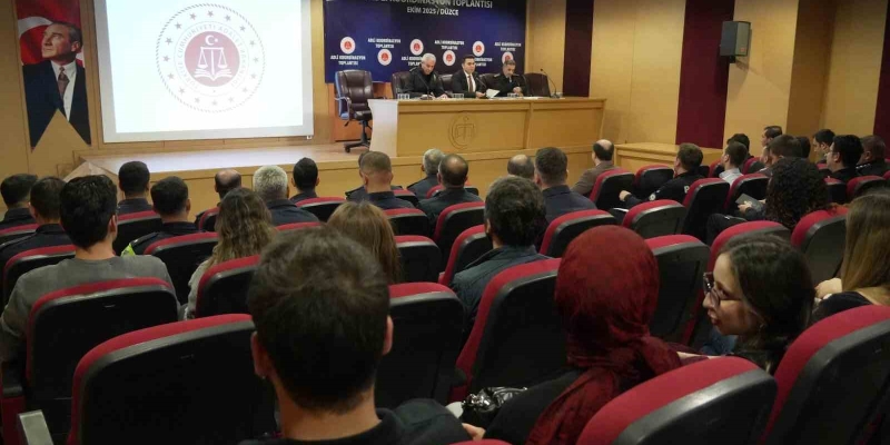 Adli koordinasyon toplantısında adli soruşturmalar süreci konuşuldu
