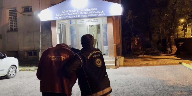 Ağrı’da düzensiz göçmenlere yönelik operasyonda 1 organizatör tutuklandı