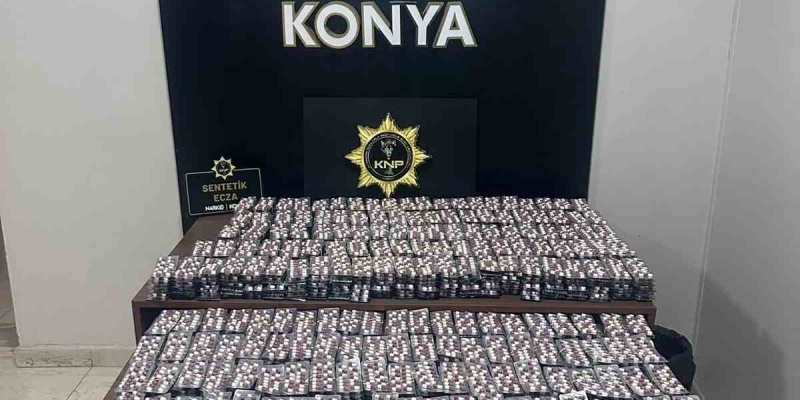 Konya’da zehir tacirlerine büyük darbe: 282 tutuklama