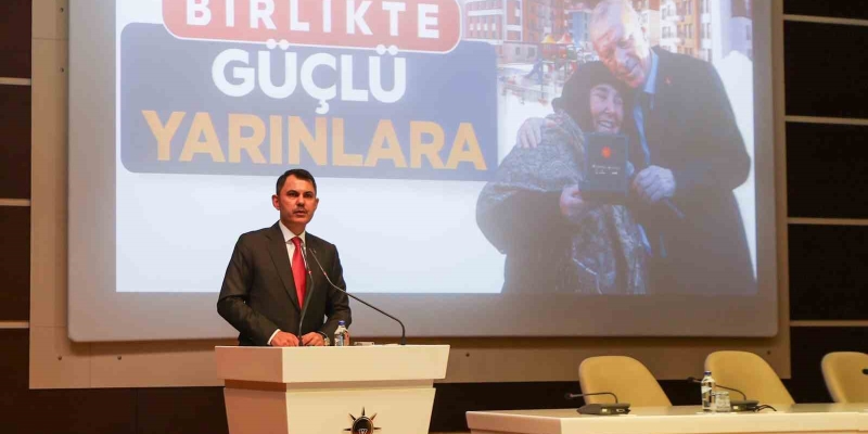 Bakan Kurum, AK Parti İl Ekonomi İşleri Başkanları İstişare Toplantısı’na katıldı