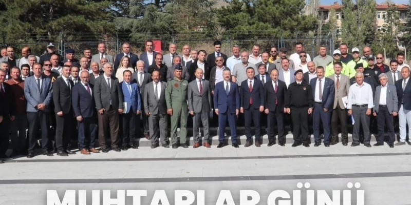 Vali Aksoy muhtarların Muhtarlar Günü’nü kutladı