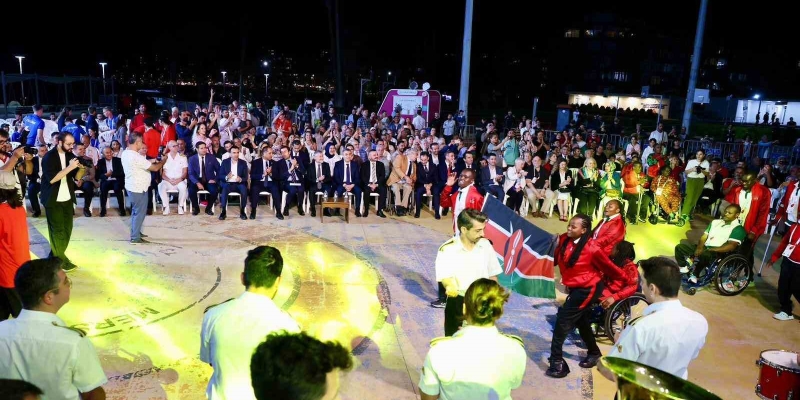 Dünya Bedensel Engelliler Plaj Oyunları’nın açılış töreni yapıldı