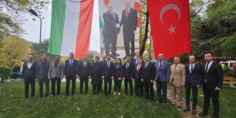 100 yıl önce Macarların yaşadığı Çatalağzı’nda Türk-Macar Dostluk Parkı açıldı