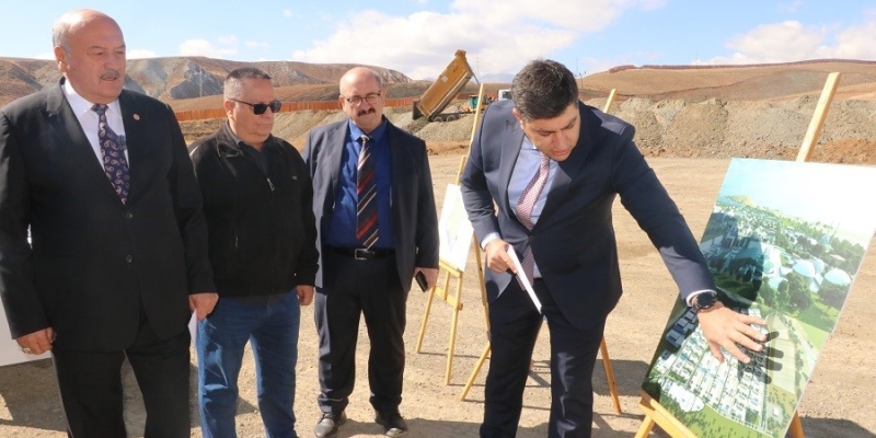 Erzincan ekonomisine katma değer sağlayacak Besi OSB’de çalışmalar devam ediyor