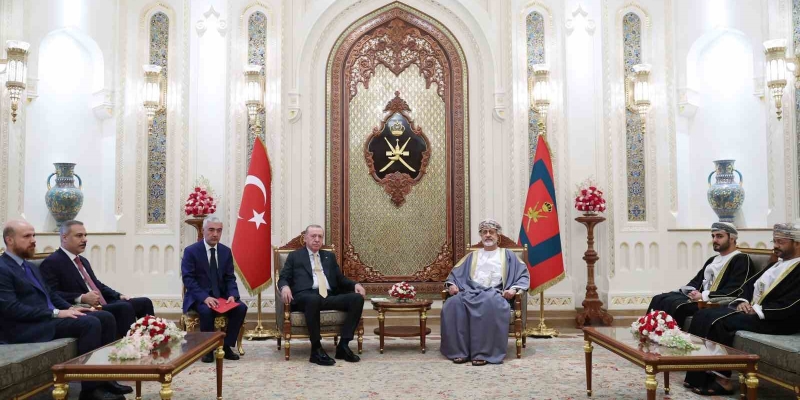 Cumhurbaşkanı Erdoğan, Umman Sultanı Al Said ile bir araya geldi