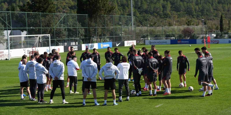 A Milli Futbol Takımı, Gürcistan maçının hazırlıklarını tamamladı