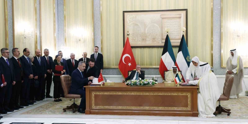 Türkiye ile Kuveyt arasında 4 anlaşma imzalandı