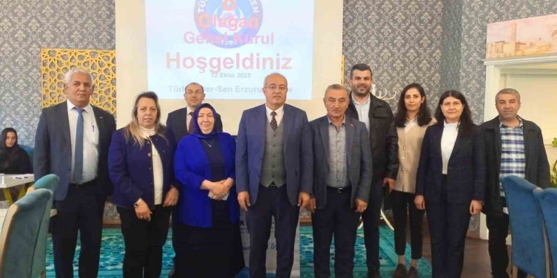 Türk Haber-Sen Erzurum Şubesi’nde ilk kadın başkan dönemi