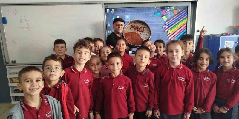 Mehmet Ahmet Genç İlkokulu’ndan öğrencilere çiğköfte sürprizi