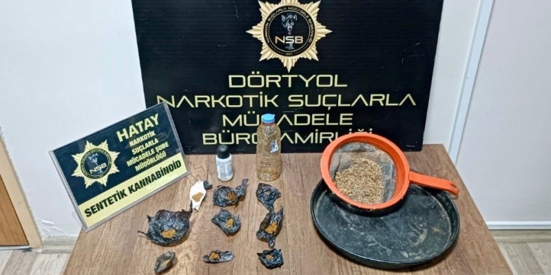 Dörtyol’da uyuşturucu operasyonu: 1 kişi tutuklandı