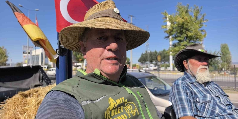 At arabasıyla 4 bin 800 kilometre yol katedecekler