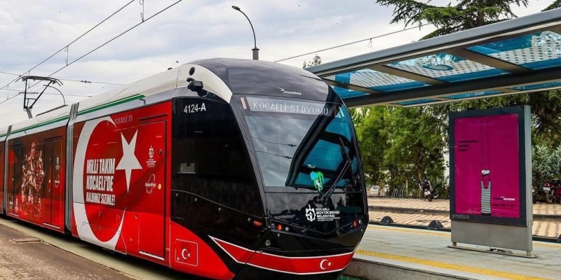 Milli maç saatinde tramvay ücretsiz