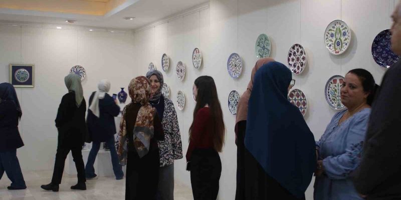 Çini Sanatı SAÜ’de sergilendi