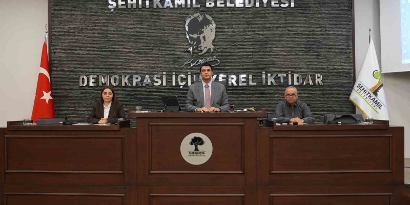Şehitkamil Belediyesi Ekim ayı meclis toplantısı yapıldı