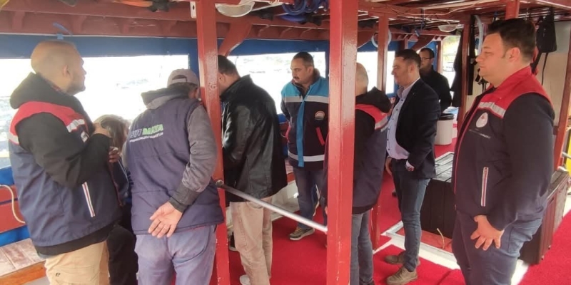 Saroz Körfezi’nde yapay resif projesi için yer tespiti yapıldı