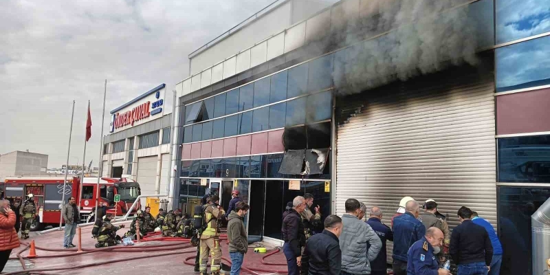 Ankara’da iş yerinde çıkan yangın kontrol altına alındı