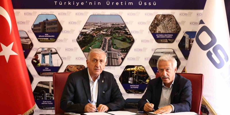 KOS ve KTO Vakfı arasında eğitim protokolü imzalandı