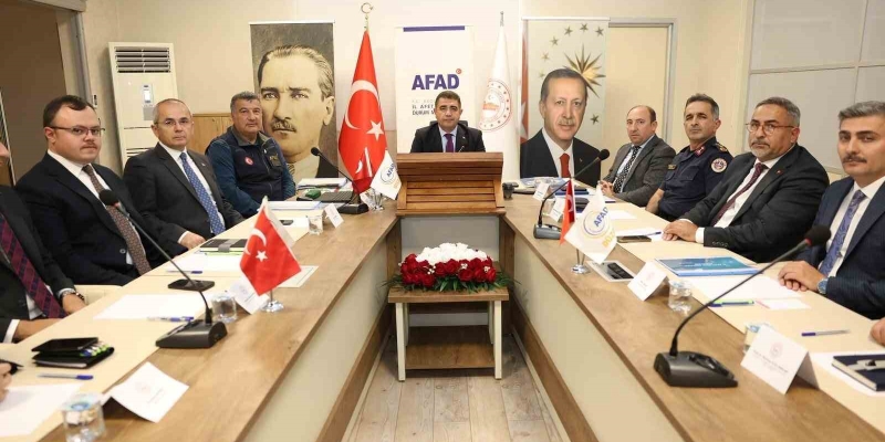Afet riski azaltma planı yapıldı