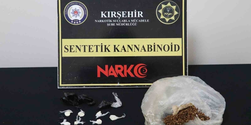 Kırşehir’de uyuşturucu operasyonu: 1 şüpheli tutuklandı