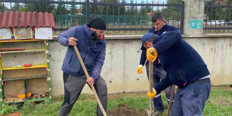 Orman yangınları sonrası yola çıktı, 71. fidanını Bolu’da dikti