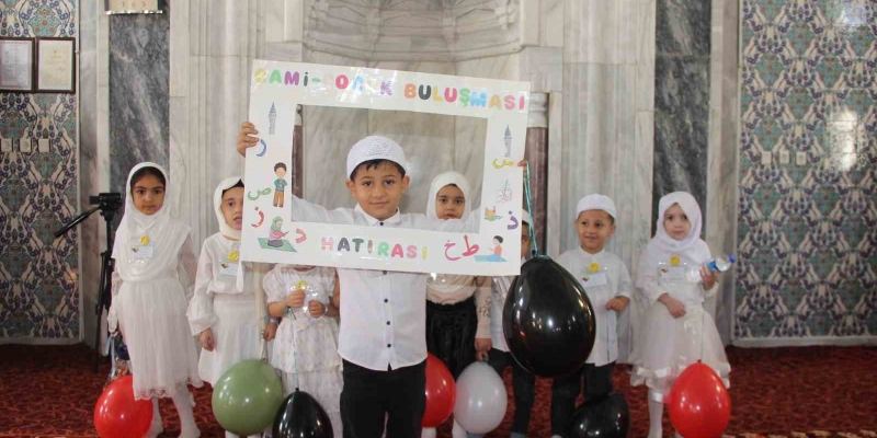 Cizre’de cami-çocuk buluşması etkinliği
