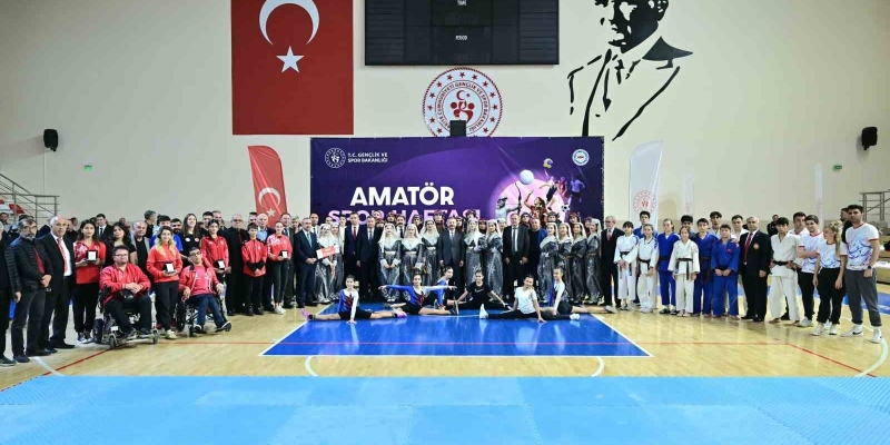 Eskişehir’de ’Amatör Spor Haftası’ açılış programı düzenlendi
