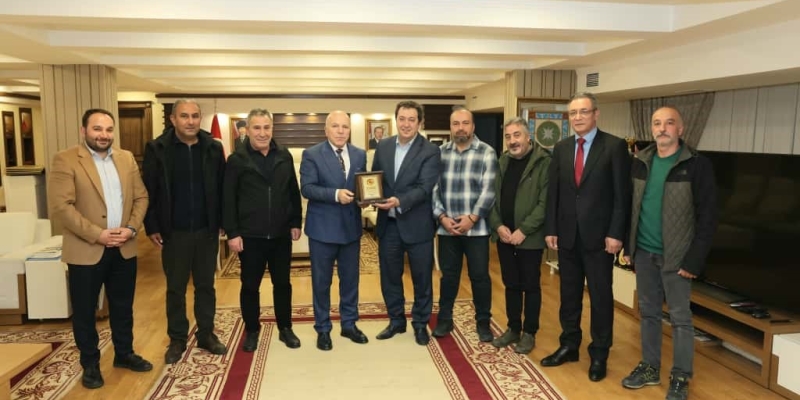 Başkan Sekmen, DGF ve DAGC’yi kabul etti