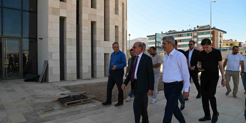 Selçuklu’ya kazandırılacak Türkiye’nin en modern ve kapsamlı Güzel Sanatlar Lisesi’nde sona yaklaşıldı