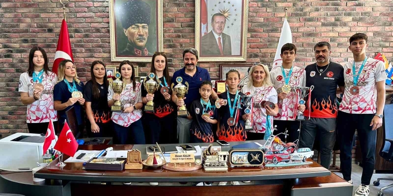 Genç sporcular dünya kupasında 27 madalya kazandı