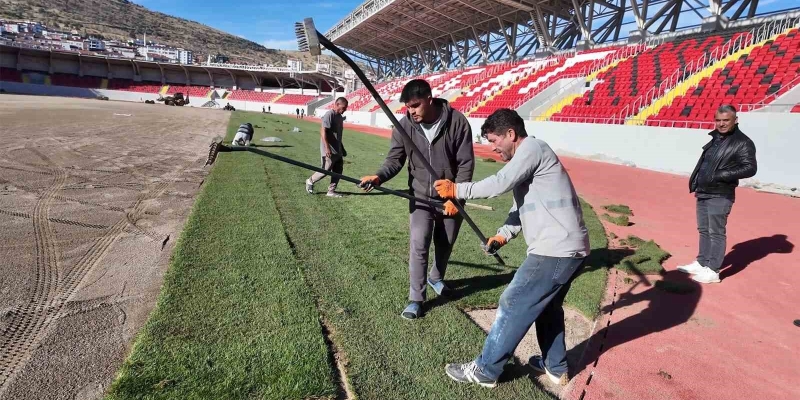 Yozgat’ta 2021 yılında yıkılıp, yerine yenisi inşa edilen statta sona yaklaşıldı