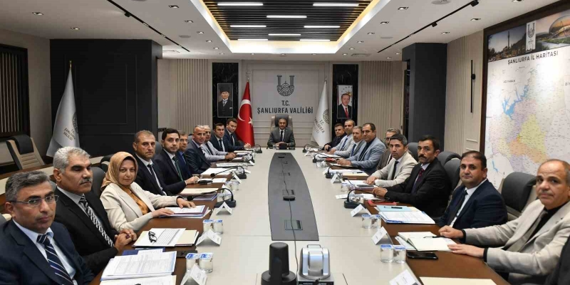 Şanlıurfa’da eğitimin genel durumu ele alındı