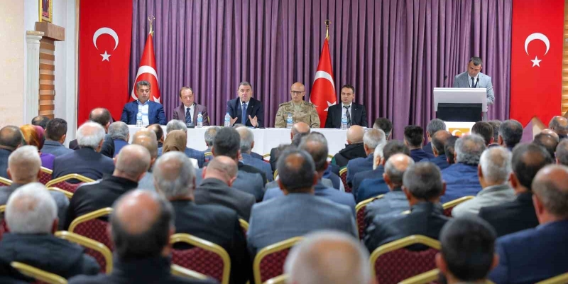 Bayburt’ta köylerin yatırım planları masaya yatırıldı