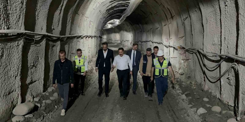 11 bin 200 metre uzunluğa ve 20 metre derinliğe sahip atık su tüneli Türkiye’nin en büyüğü olacak