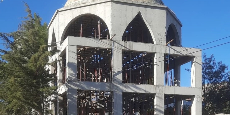 Sincik’te depremde yıkılan cami için yardım çağrısı
