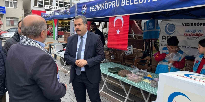 Gazze yararına hayır çarşısı