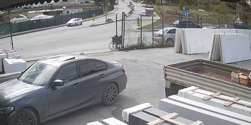 Arnavutköy’de 1 kişinin öldüğü kazanın görüntüleri ortaya çıktı