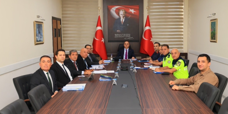 Muğla’da trafik güvenliği toplantısı gerçekleştirildi