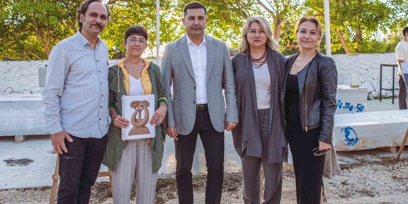 Uluslararası Kuşadası Neopolis Heykel Sempozyumu başladı