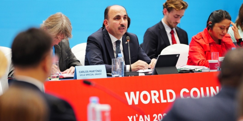 UCLG Başkanı Altay’dan "Gazze İçin Şehirlerin Sesi Platformu"na destek veren başkanlara teşekkür