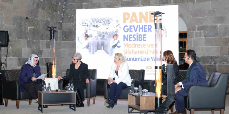 ERÜ’de ‘Gevher Nesibe Medrese ve Şifahanesi’nin Günümüze Yansıması’ paneli