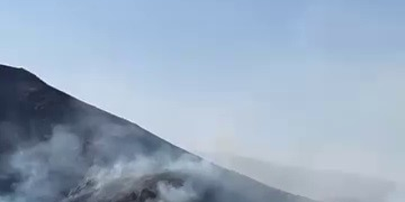 Tortum’da örtü yangını güçlükle kontrol altına alındı
