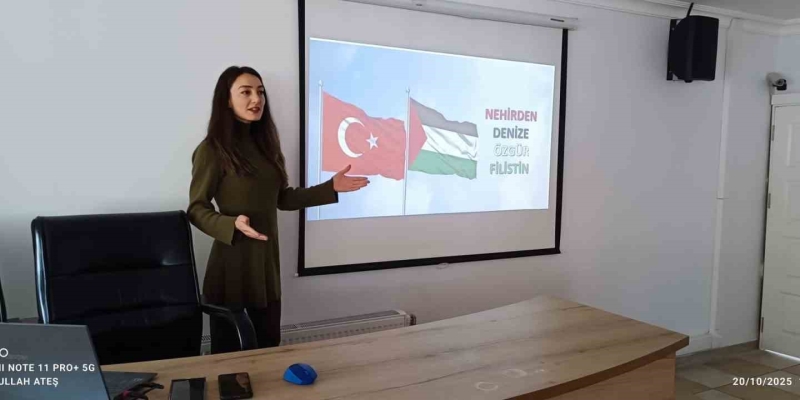 Yükümlüler, işgal altındaki Filistin’i anlatan belgeseli izledi