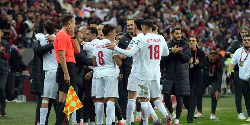 2026 FIFA Dünya Kupası Avrupa Elemeleri: Türkiye: 3 - Gürcistan: 0 (İlk yarı)