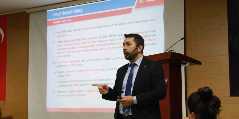 Keçiören Belediyesi’nden personele kamu ihale eğitimi