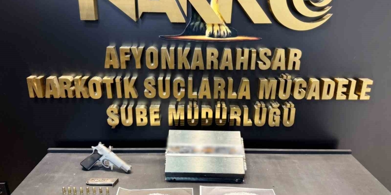 Tabanca ve uyuşturucu maddeyle yakalanan şahıs tutuklandı