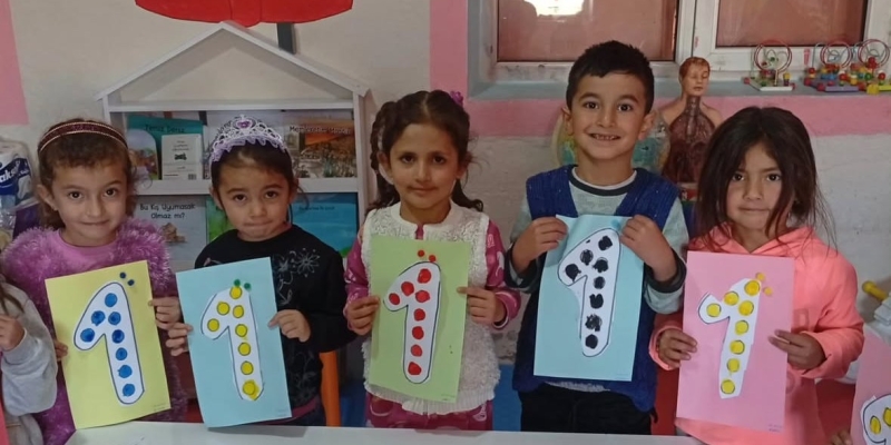 Ana sınıfında sayılarla ilk adım