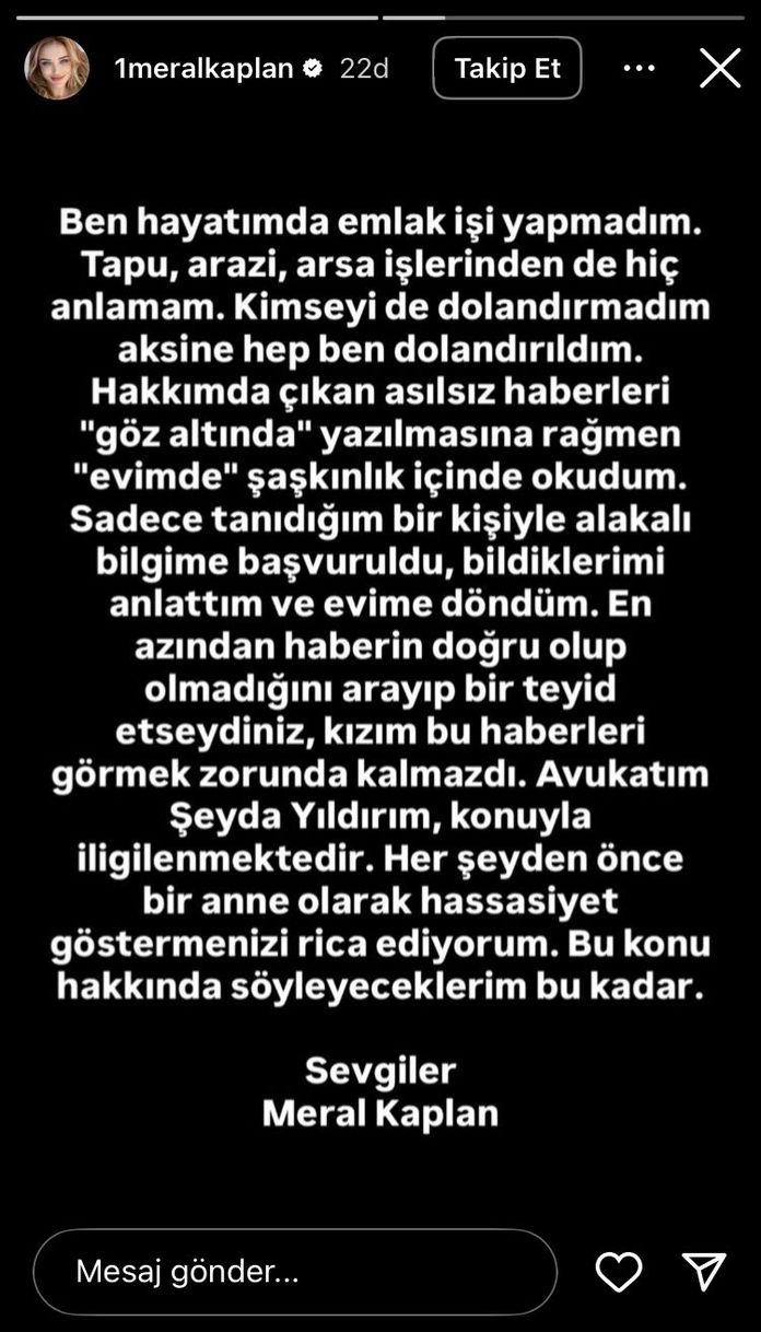 meral kaplan gozalti goruntusu ve sorusturma detaylari