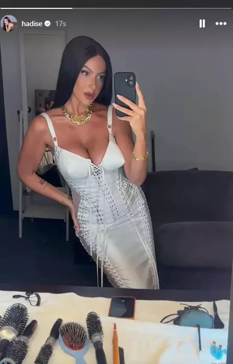 hadise siyah saclar