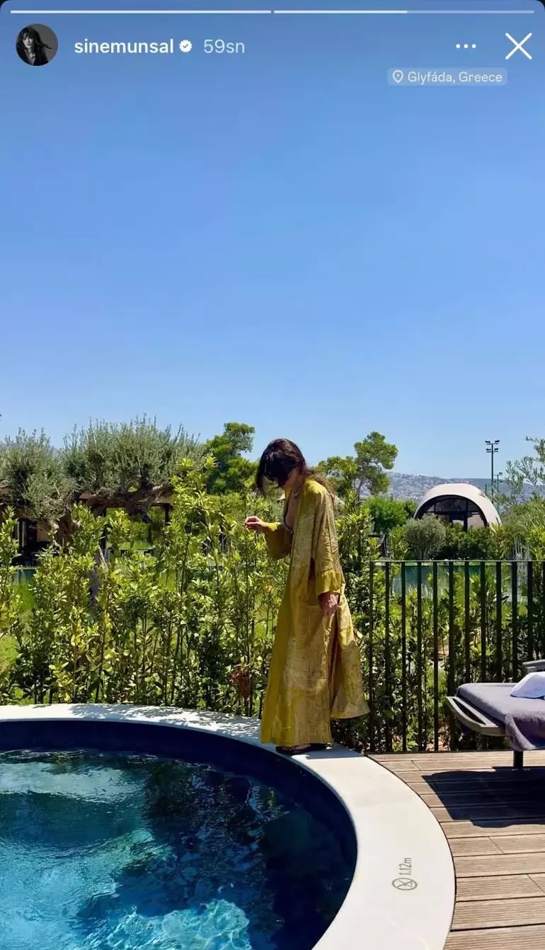sinem unsal in yeni tatil rotasi belli oldu