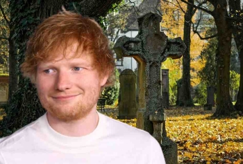 Ed Sheeran Evinin Bahçesine Kendi Mezarını Kazdığını Açıkladı! 